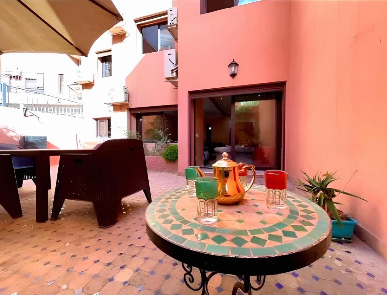 公寓 Oasis Design Terrasse Vegetale Netflix 300 M Du Majorelle