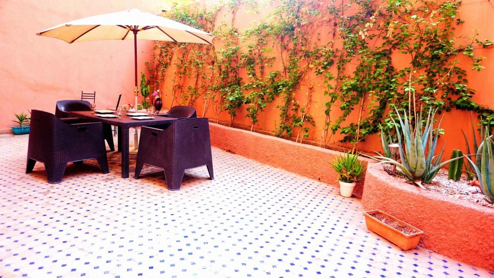 公寓 Oasis Design Terrasse Vegetale Netflix 300 M Du Majorelle